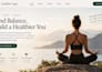 design squarespace yoga instructor website classes retreats websitex